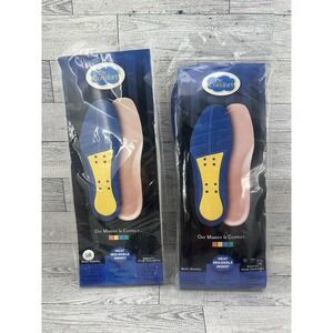 2 Pairs Dr.‎ Comfort Heat Moldable Inserts Cloud Contour Diabetes Size 11 Men